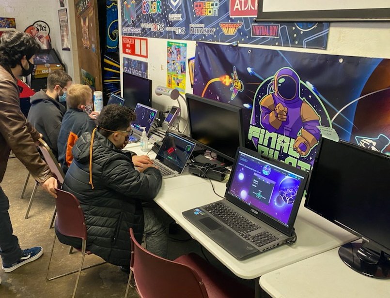 PilotFinal's tweet image. Our live play test was more of a success than we could have hoped for! Thanks to everyone who came out on Saturday and played the game with us, and thanks to Game Galaxy for letting us take the place over for a few hours! 
#finalpilot #therecanbeonlyone #getreadytofly