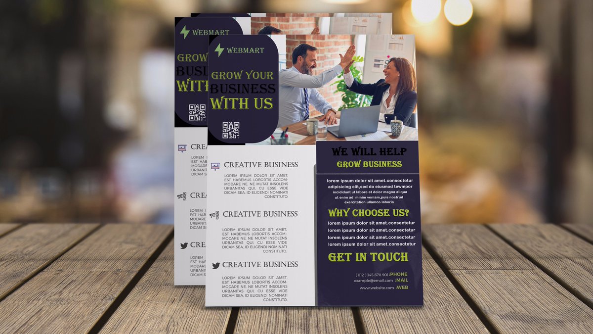 RoNyAhm89122897's tweet photo. my new #Webmart #flyer #design how is it?
looking for a flyer design .
contact me https://t.co/GW2pSYhi2C
#dancingOnice #souto #countryfile #ukpbchat #ChampionsLeague #NationalYouthDay #beutifuldestinations #DesignThinking #freelancing
#flyer #flyerdesign #Messi https://t.co/zE6fyEhZMj