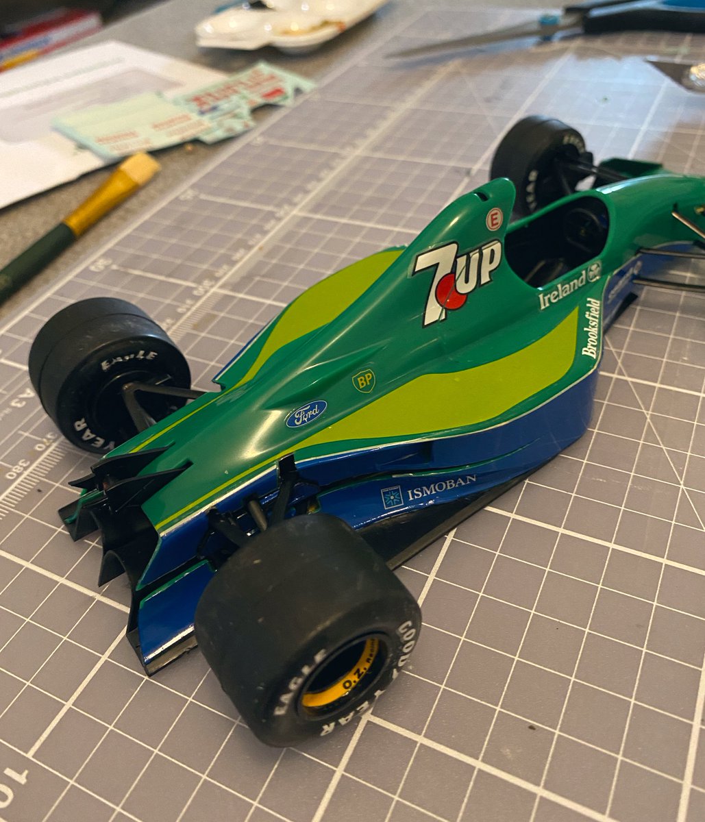  18/20  Engine cover fully stickered up