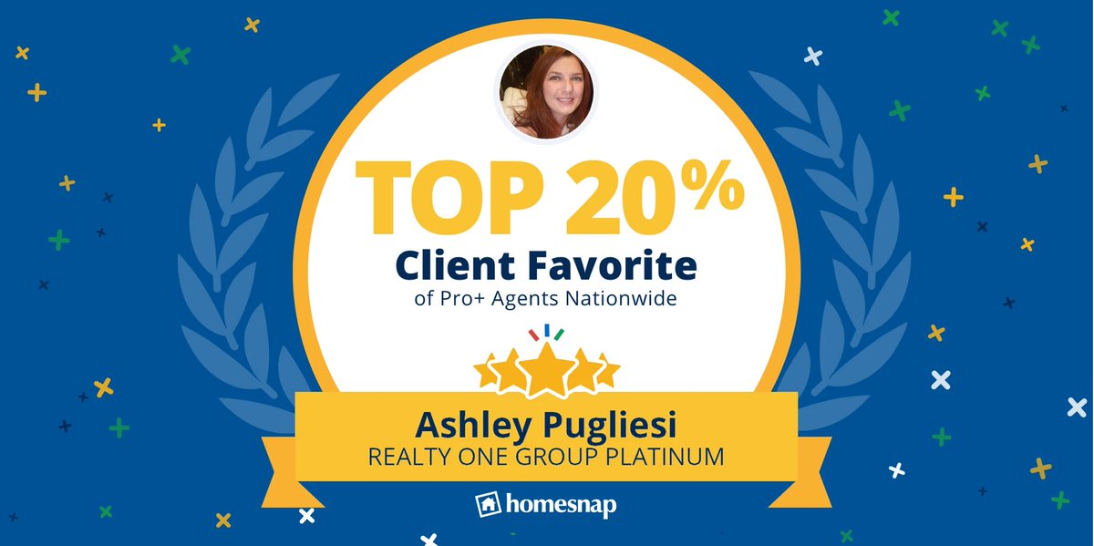ashleypugliesi's tweet image. Top 20% Client Favorite! 

Putting the needs of my clients ahead of your own is what I credit my success to.

☎️ 412-689-0172
👨‍💻 ashleypugliesi.myrealtyonegroup.com

#realtorforlife #clientfavorite #allroadsleadhome