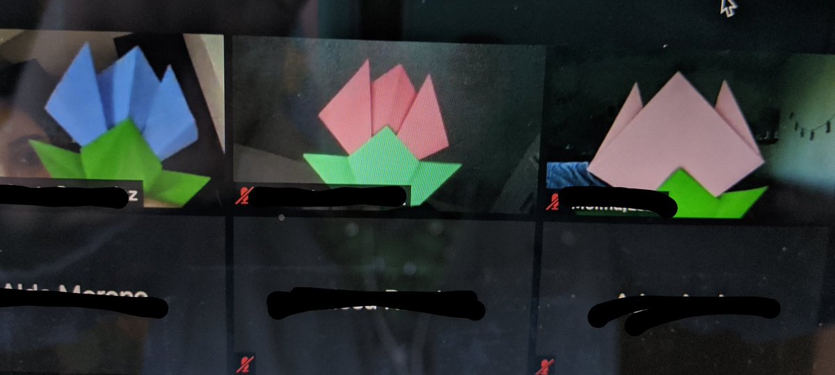 CESD83GATE's tweet image. @MAtkinsonSchool Gifted Enrichment Club created origami tulips this morning using supplies from our @DonorsChoose At-Home Enrichment Kits. #atkinsonacademy #cartwrightgate