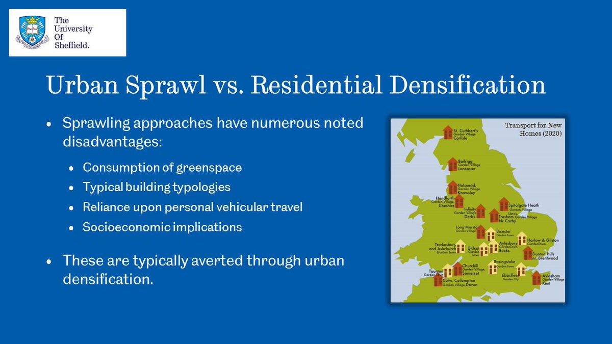 This will also hold back urban sprawl and promote high density, mixed-use spaces within our cities - something that is thought to make us more productive, and means that we need less infrastructure to support more people!