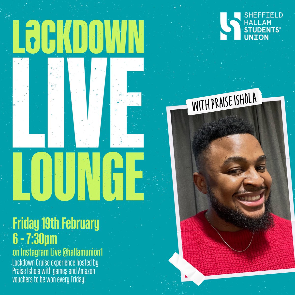 This Friday.... Don’t miss this!!!
On Instagram live @hallamunion1 

JOIN IN!!!