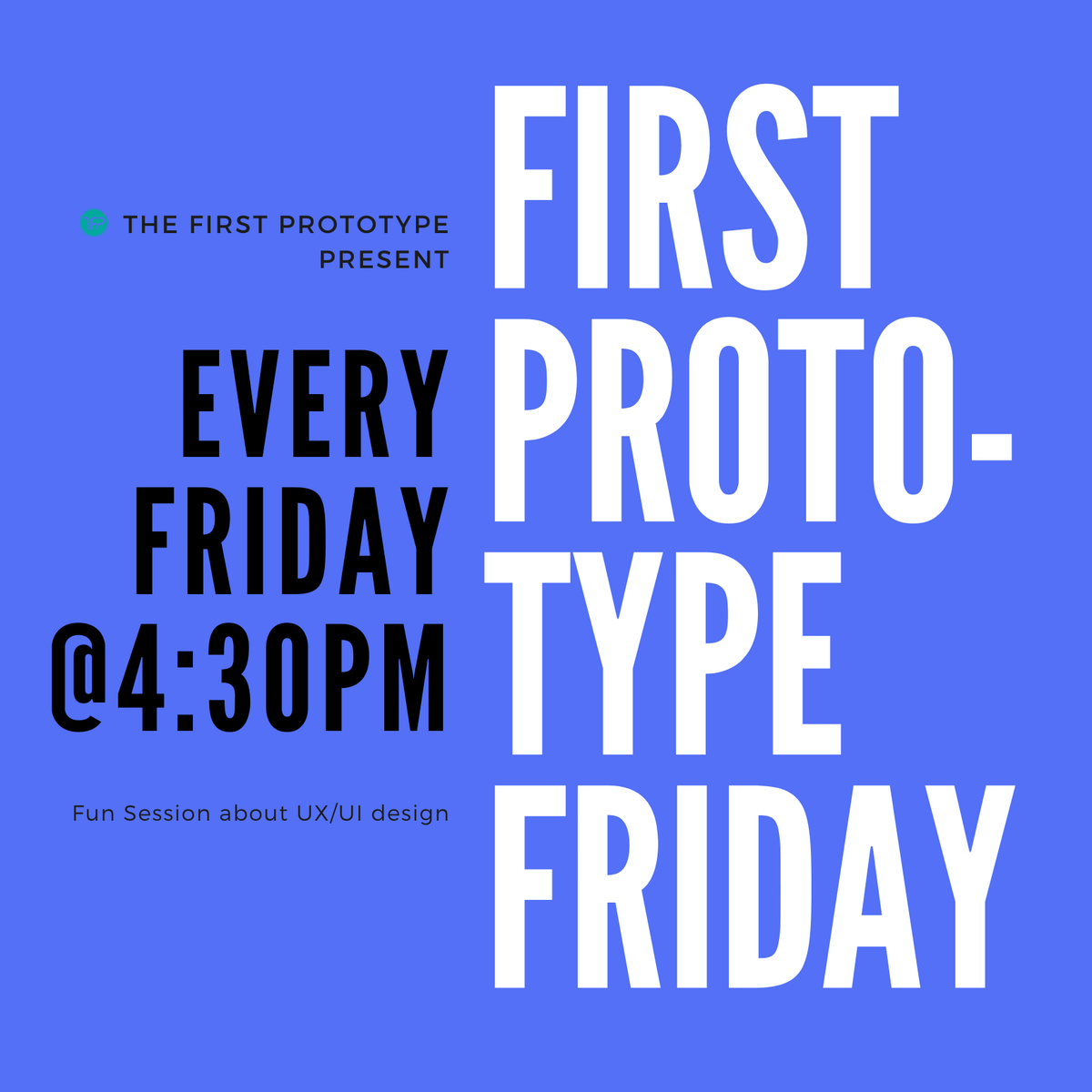 PrototypeMakers's tweet photo. Eager to hear the comment, feedback, and thoughts from all of you during our discussion on our First Prototype Friday @ 4:30 🔗https://t.co/eULqYssqr3
#firstprototypefriday#uiux #productdesign #freediscussion #firstprototypefriday #webdesign #design #figma #userexperience https://t.co/PTeJNVZ3qE