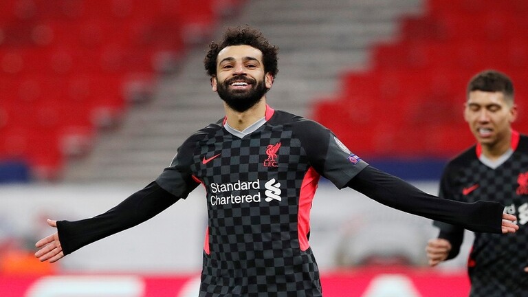 ليفربول يعلق على تألق محمد صلاح في مباراة لايبزيغ بعبارة طريفة