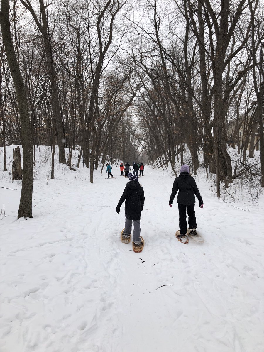 Snowshoeing!