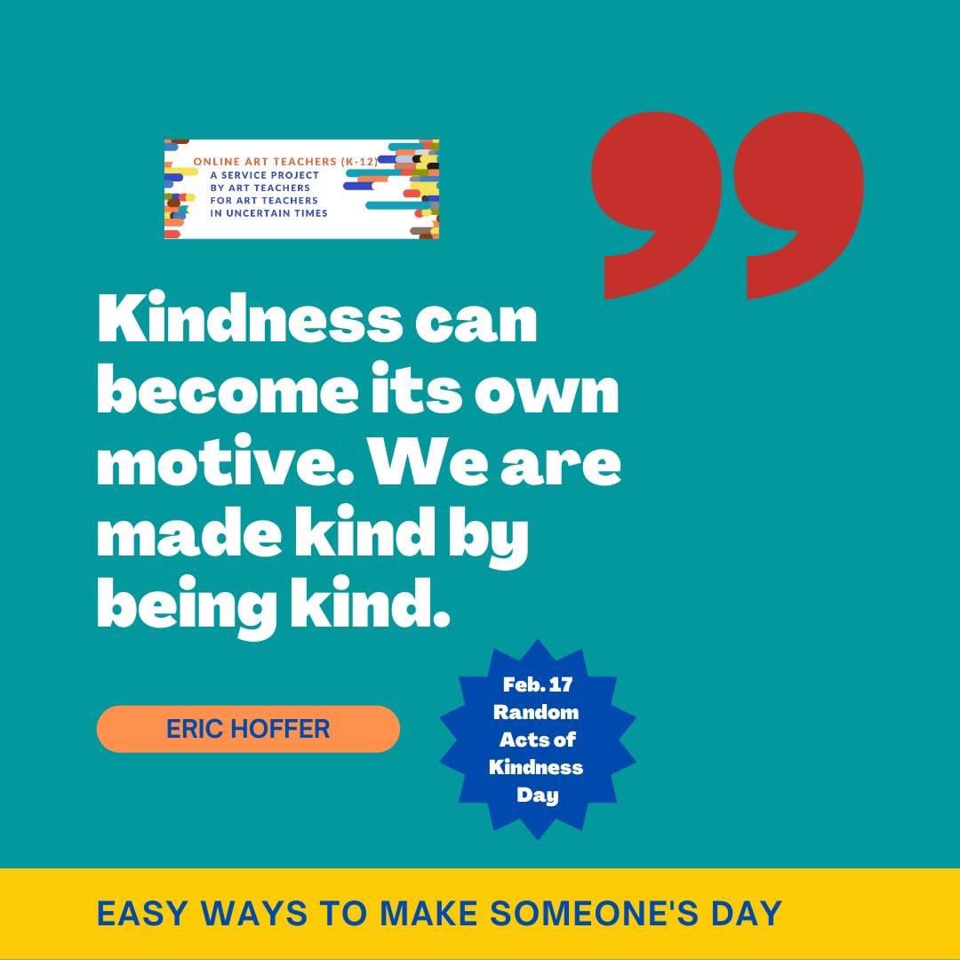 #arted #artsed #k12artchat #naea <a href="/NAEA/">NAEA</a>  <a href="/aep_arts/">AEP | Arts Education Partnership</a> <a href="/ArkArtEducators/">Arkansas Art Education News</a> <a href="/KansasAEA/">Kansas Art Ed Assn</a> <a href="/TXarted/">TAEA</a>  <a href="/AdobeForEdu/">Adobe For Education</a> <a href="/teachergoals/">TeacherGoals</a>  #teachergoals #artup #oatk12 <a href="/SchoolArts/">SchoolArts and Davis</a> <a href="/edutopia/">edutopia</a>