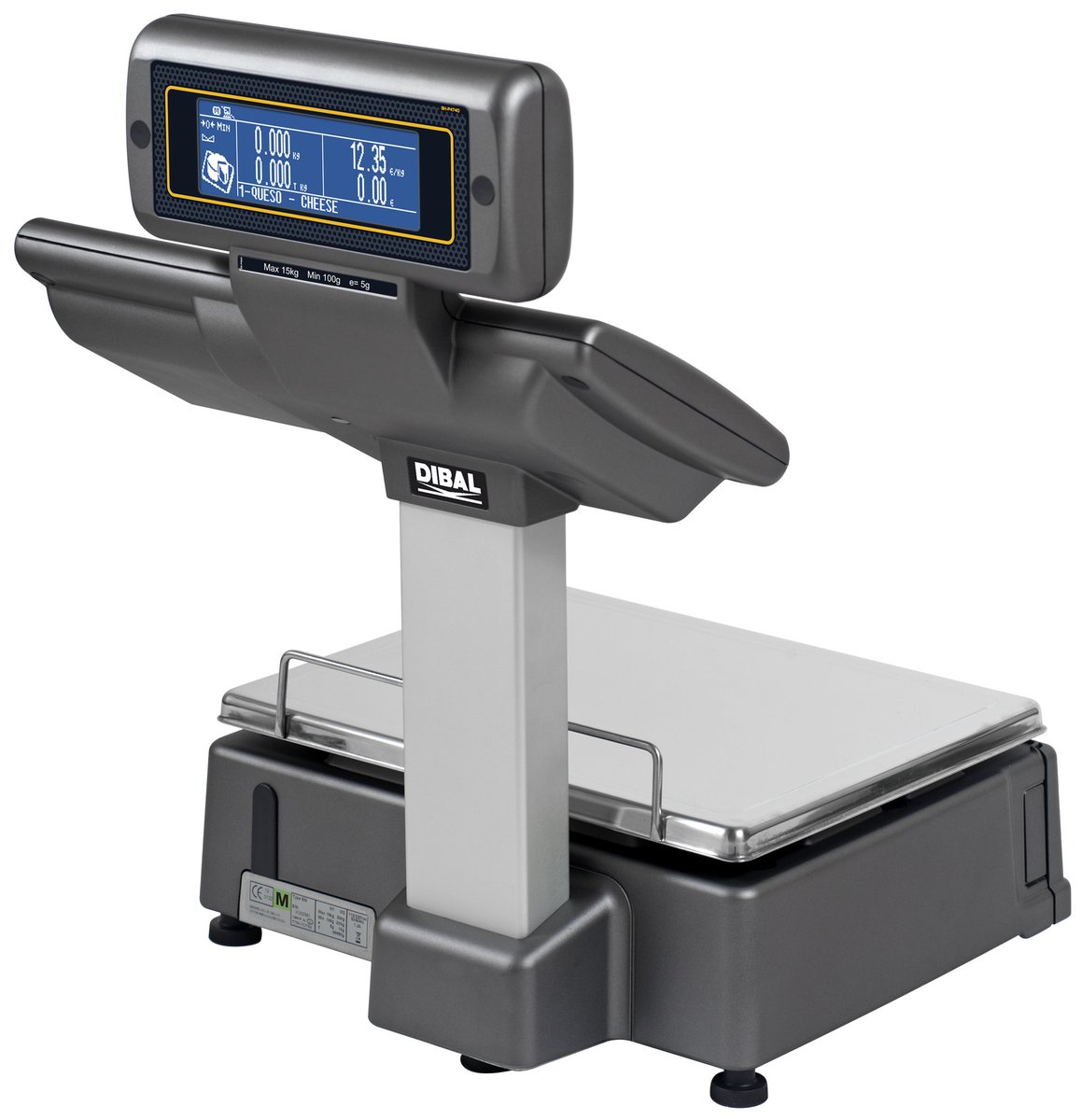 Fiskom_Solution's tweet photo. Digitalna elektronska vaga
#Dibal m525 grafico display double body
6 Kg / 15 kg
Etiketirka https://t.co/pep6kFX1tf