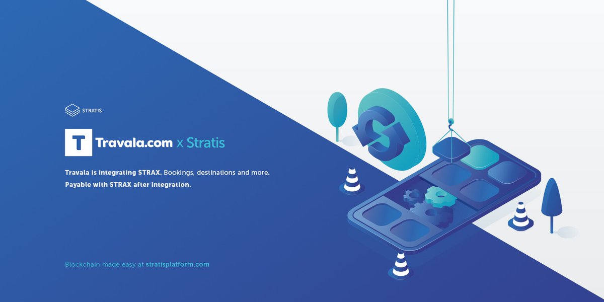 XertraPlatform's tweet image. Stratis Partners with @travalacom to integrate the $STRAX token

Holders will soon be able to book over 3 million travel products in 230+ countries in the coming weeks.

bit.ly/37nQEHR

#stratis #travala #partnership #travel