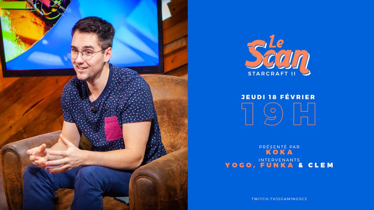 OgamingSC2's tweet image. Le Scan 📡 fait le point sur Katowice !

Messieurs @KokaStarcraft 
@DocteurYoGo &amp;amp; @FunKaStarcraft vous donnent toutes les infos pour samedi.
Attention : longue interview en direct de notre prophète @Clem_sc2 à prévoir 🙏

#OGSC2