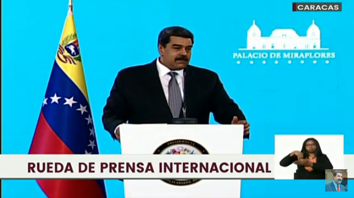 PartidoPSUV's tweet photo. "La batalla que damos contra esa filosofía criminal de la tortura a través de las sanciones, es una batalla que damos por nosotros, por América Latina y la humanidad entera. La humanidad tiene que abrirse paso a una nueva situación, así lo creemos", @NicolasMaduro. https://t.co/38ZNZCsDiT
