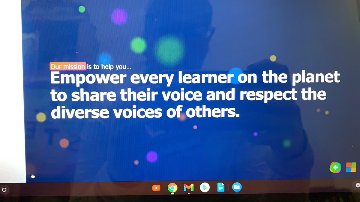 Learning some new strategies for using Flip Grid. Love this quote! <a href="/gjrobinson/">Gretchen J. Robinson</a> #WarriorPETEC