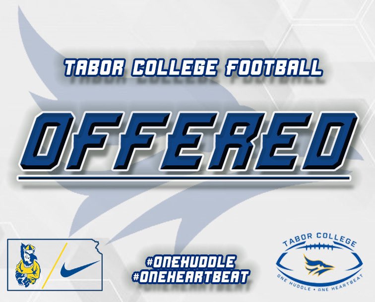 IAMCDL16's tweet photo. Blessed by God to receive a scholarship from Tabor University @CoachZReed @CSmithScout @TNGridironScout @tnhsfb https://t.co/Sy6QwxUyEW