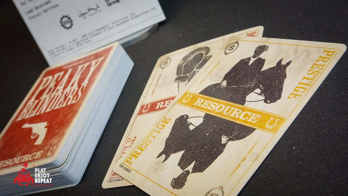 InGameUK_2097's tweet photo. What's that Tommy??!
The... Peaky Blindersโข are hitting tables... In Faster than Truth! The Card Game! #InStockNow #IGUK #TableTopGames #CardGames
@steamforged #PeakyBlinders #Birmingham https://t.co/Ewnn7Vqti1