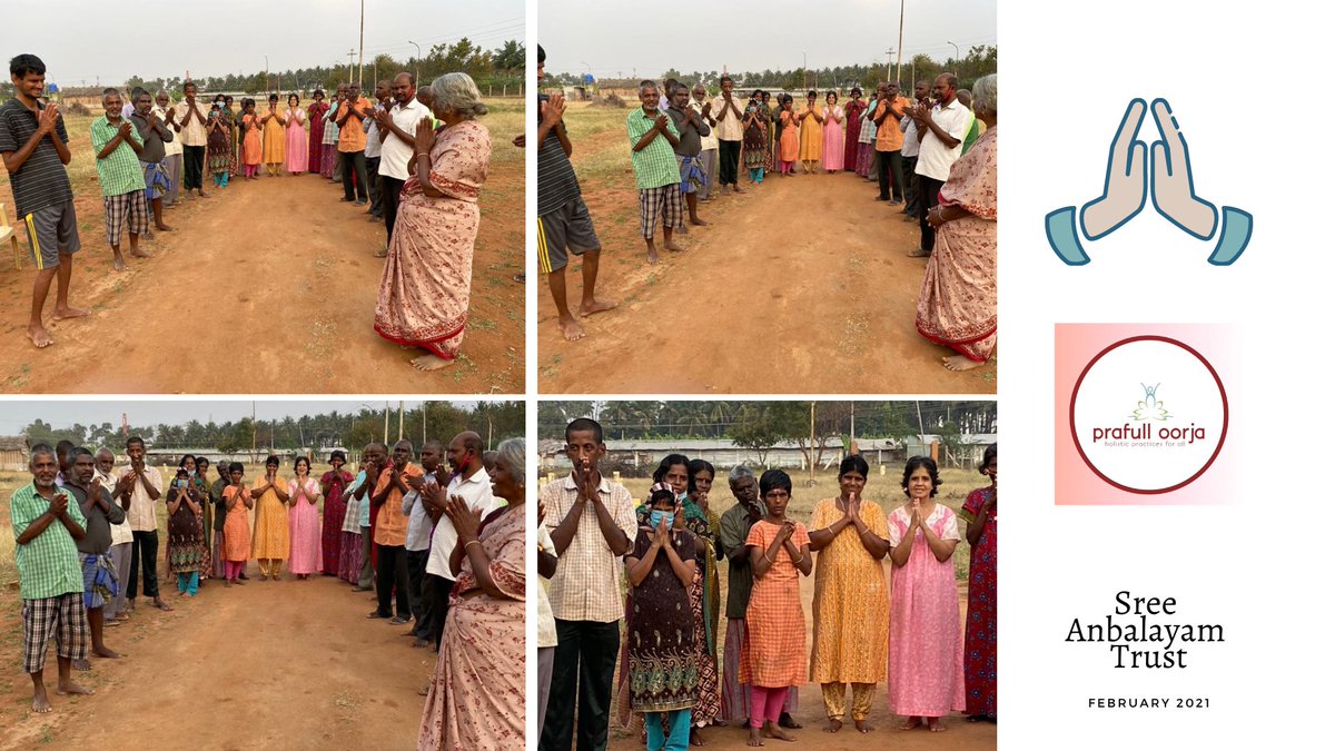 prafulloorja's tweet photo. Prafull Oorja received a small grant from @YogaAlliance to conduct 10 sessions with “differently abled." 
Here is a group from Sree Anbalayam Trust that I got the blessing to be with.
Thank you for all your support!
Special Thanks to @IvyChild and @YogaAlliance https://t.co/Sh7i3qlcQl