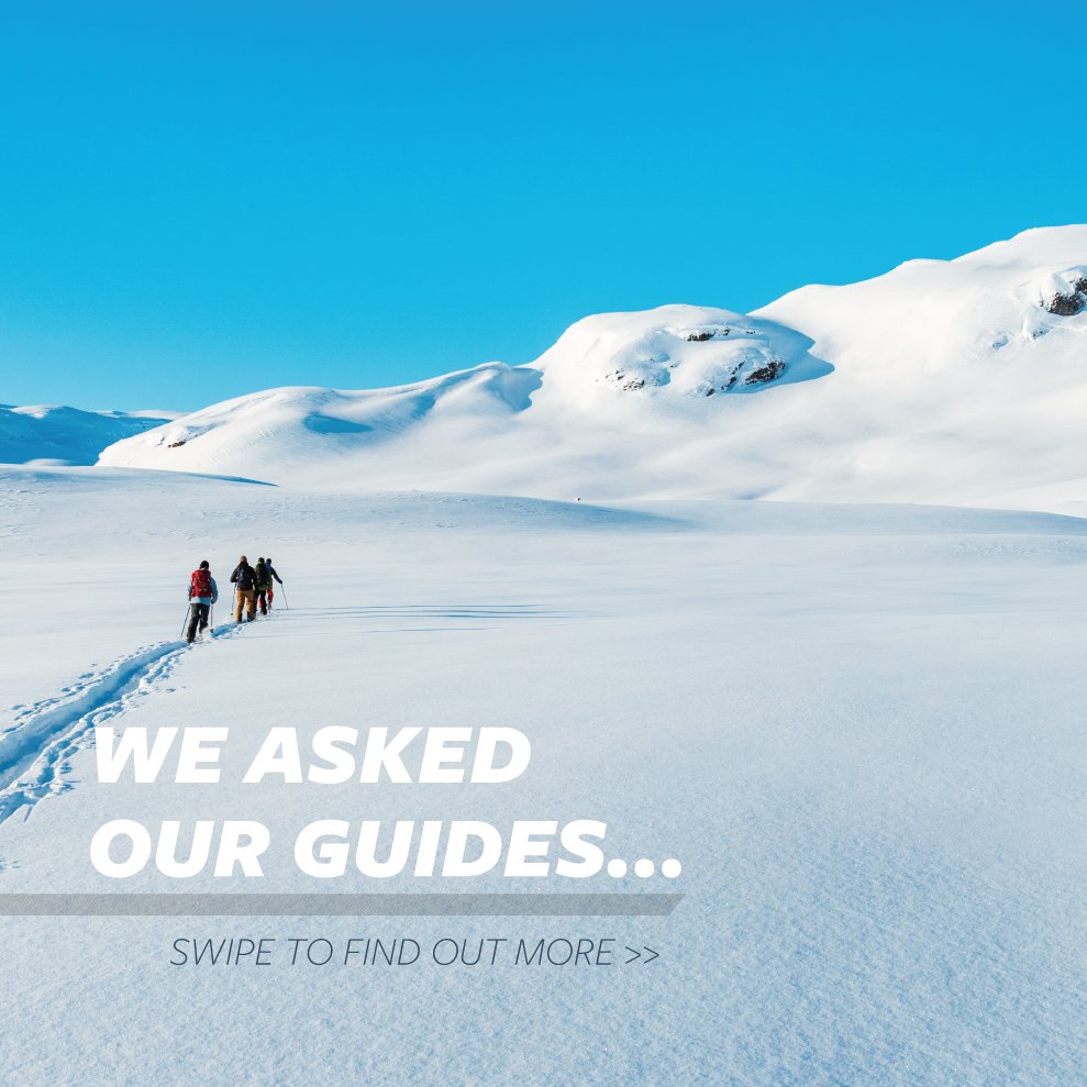 MTracks's tweet image. 🏔 We Asked Our Guides... 🏔

We asked Mountain Tracks guide James Clapham: Why do you love ski touring? ⛷

JC: "It is the best way to explore the mountains in winter, you can cover so much terrain quickly and it's great fun!" ⛷❄🏔