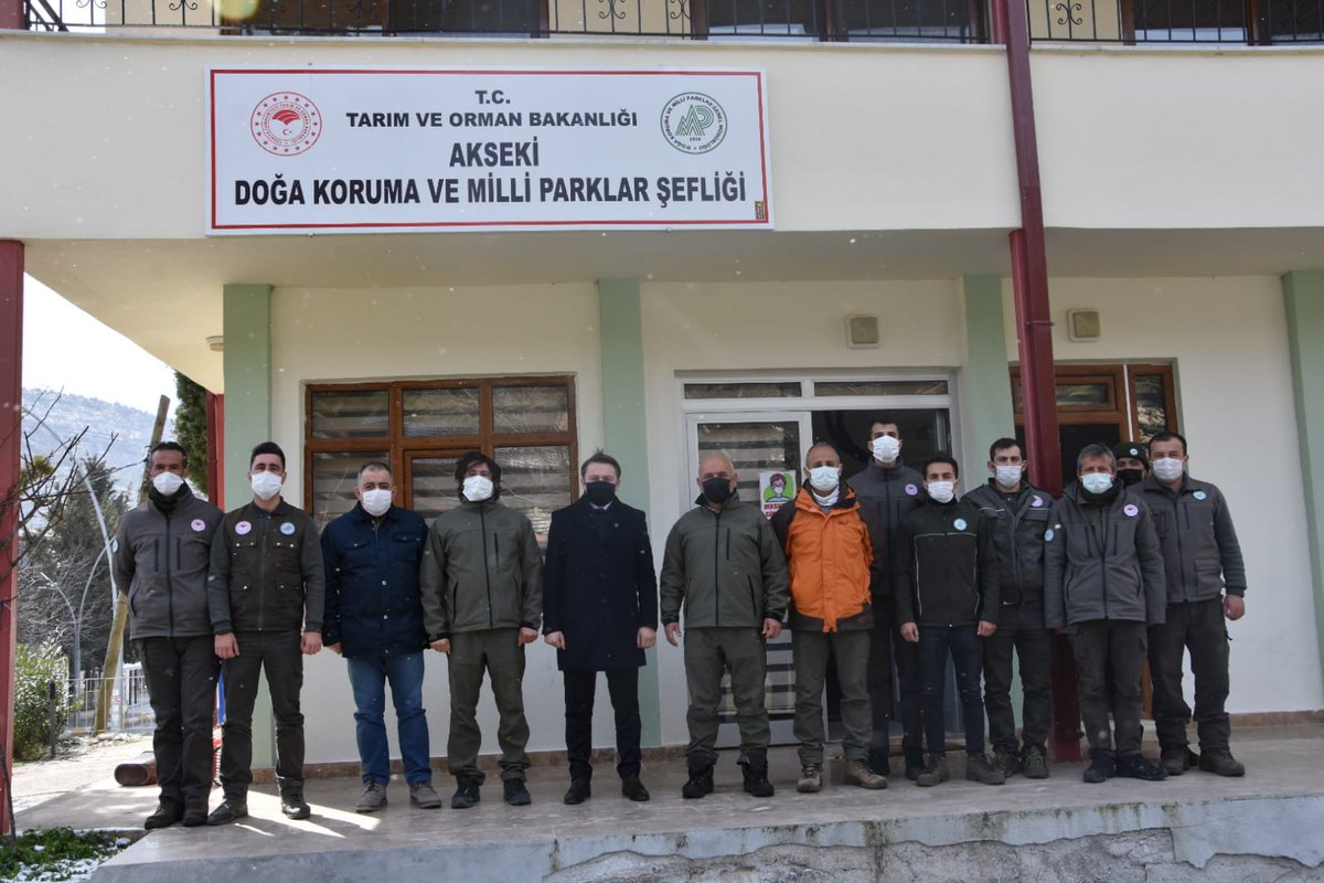 Akseki Kaymakamı Sn. Volkan Hülür ve Dkmp İl Şube Müdürü Sn. İsmail Kaya'ya nazik ziyaretleri için teşekkür ederim.