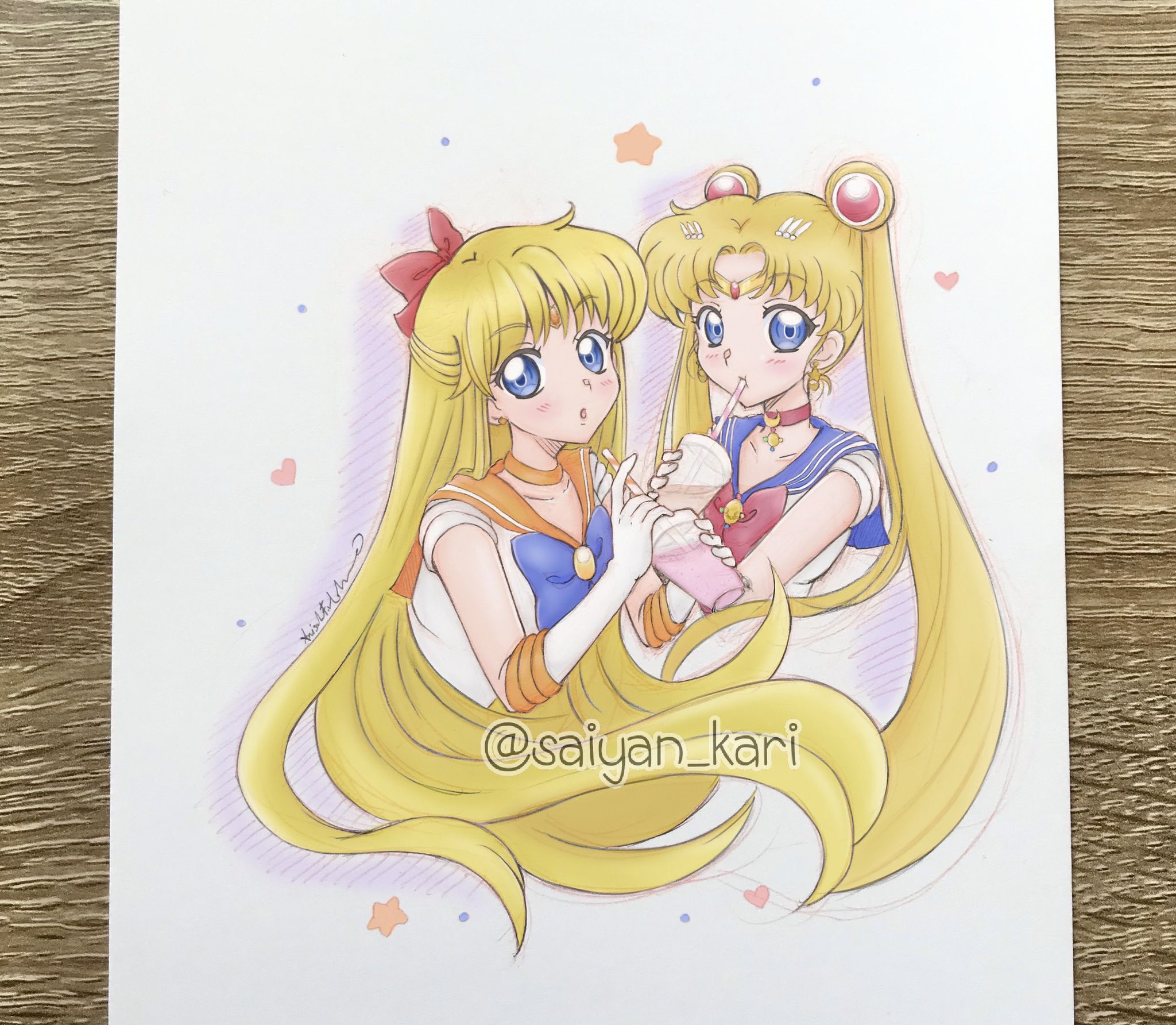 Karichu Milkshake Break What S Your Favourite Flavour Digitally Coloured Sketch セーラームーン Sailormoon Sailormooneternal 美少女戦士セーラームーンクリスタル セーラーヴィーナス T Co Oppokzpasl Twitter