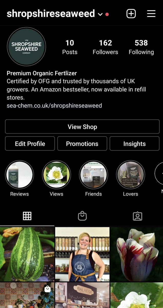Head on over to our brand new Instagram page for news, reviews, tips and stories from The Shropshire Seaweed Company!

instagram.com/shropshireseaw…