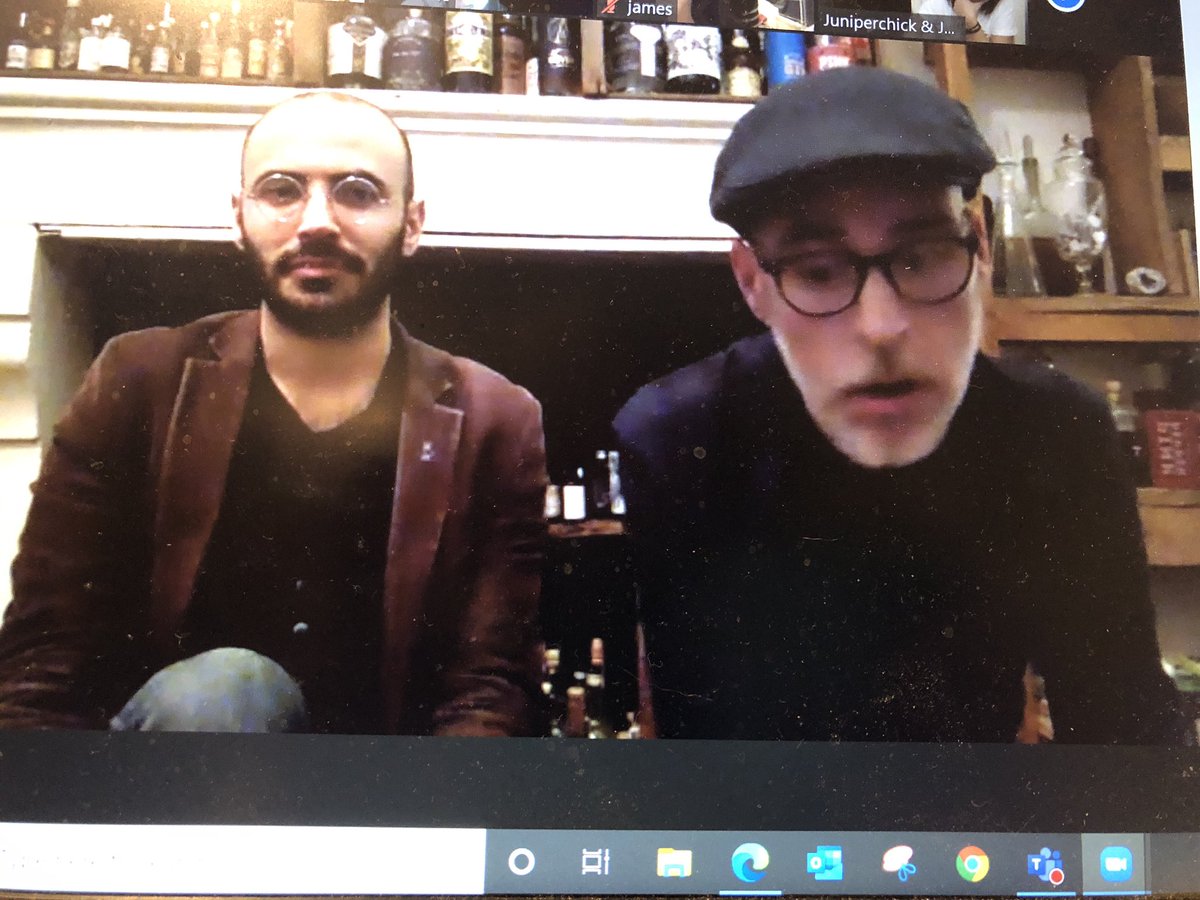 Great evening #negroniclub last night with lovely #ginpals.  <a href="/Audemus_Spirits/">Audemus_Spirits</a> was brilliant.  thank you, just what I needed