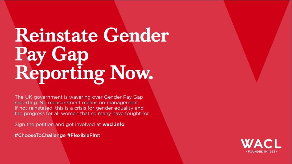 A hard-hitting campaign from <a href="/WACL1/">Women in Advertising & Communications Leadership</a> created in partnership with the <a href="/fawcettsociety/">Fawcett Society</a> and the Chartered Management Institute <a href="/cmi_managers/">CMI</a>, lays out the urgent need to reinstate mandatory Gender Pay Gap reporting

bit.ly/3jVVbq2