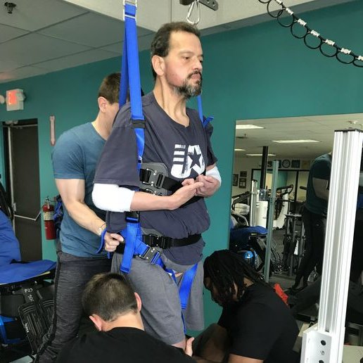 ParalysisOrg's tweet image. The will to recover is driven by all sorts of factors. For George Gomez, it meant being able to enjoy Disneyland. "I was able to WALK the park and experience the attractions. @Neurohope put me on the road to independent living." #fromwill2way