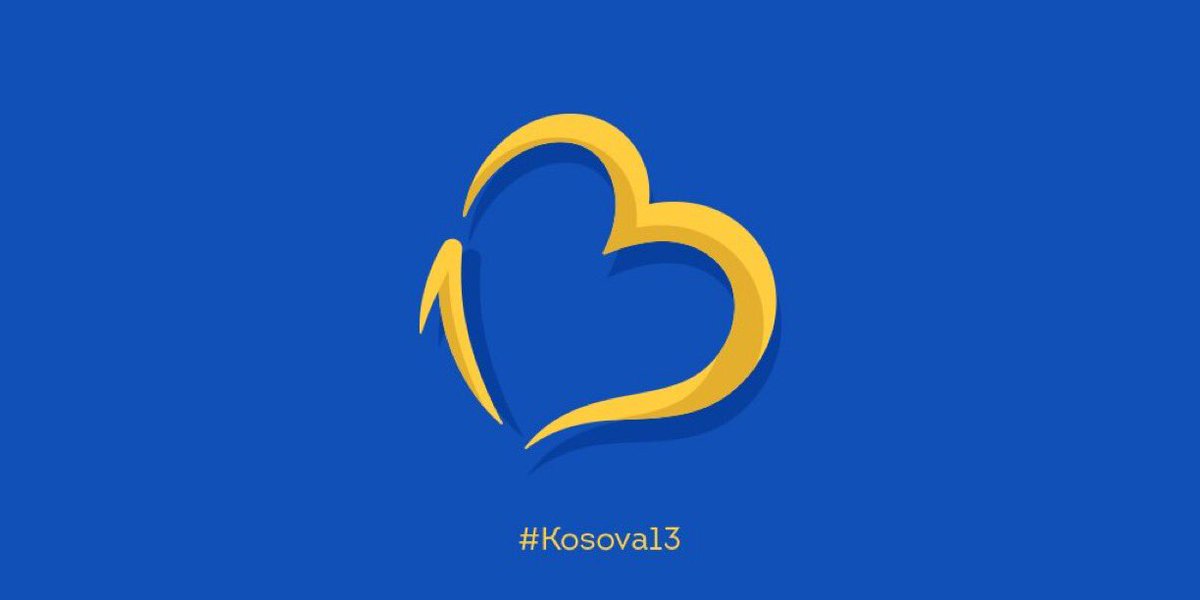 Happy Independence Day #Kosovo! May the future bring peace and prosperity. #Kosova13