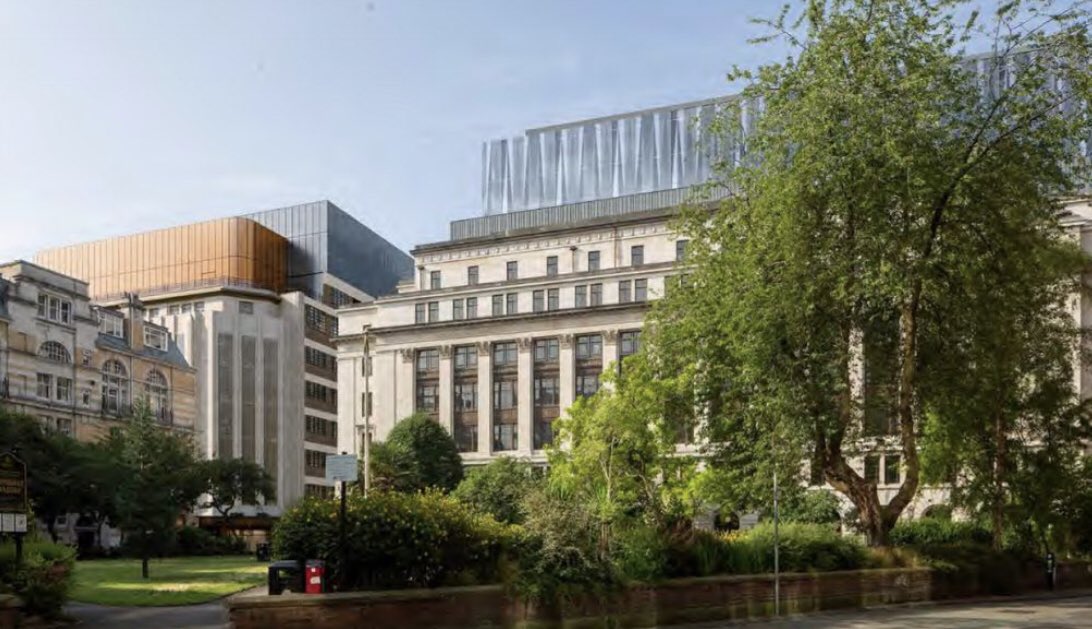 Investec, owner of Manchester’s grade two-listed Kendal Milne building, has lodged an application to redevelop the Deansgate site into 564,000 sq ft of offices. 
The property, currently houses department store House of Fraser, would be converted and extended