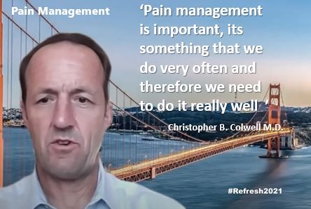 <a href="/ColwellMD/">Chris Colwell, MD</a> delivers an outstanding #refresh2021 lecture on Pain Management.  Still time to catch all the content and get your 30 hours FREE CE before the deadline. Register:  link.prodigyems.com/refresh2021 Powered by <a href="/ProdigyEMS/">Prodigy EMS</a>
