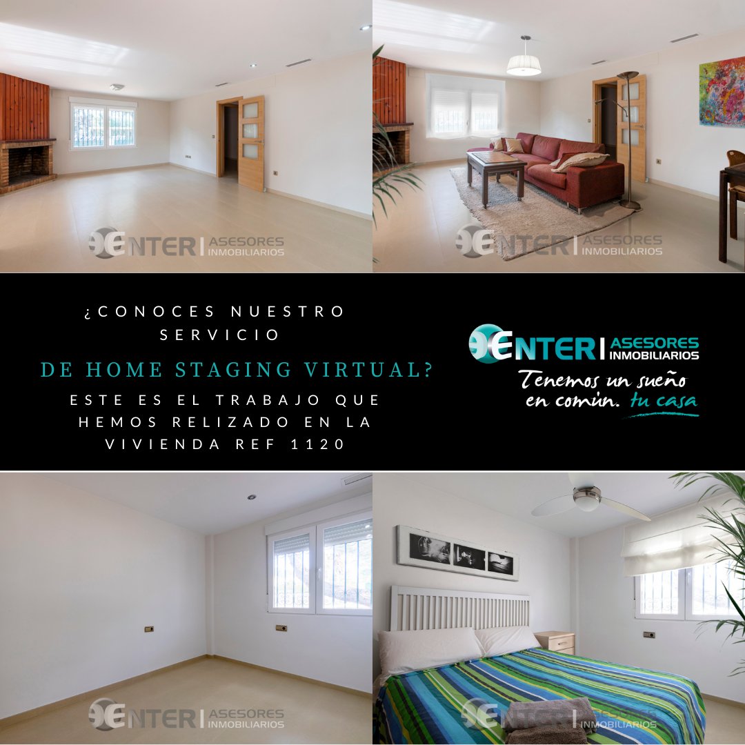 enterasesores's tweet photo. 🏠 ¡Acondicionamos tu vivienda mediante home staging virtual! 

👉 Como muestra, os dejamos este chalet que tenemos A LA VENTA en La Cañada. 

📞 Si quieres más información, visita nuestra web https://t.co/PGInmETlhF https://t.co/Z3RYrz8t6e