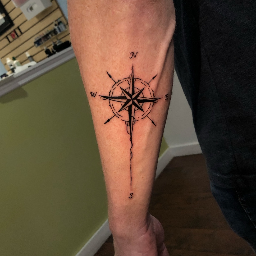 Compass Tattoo - easy.ink™