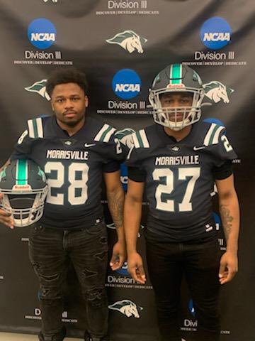TR_BLACKMAMBA's tweet photo. It’s a blessing for me and my brother @Alex43813032 to receive a official roster spot from @MvilleMustangFB @CoachRabyJr  @CoachRogers13 〽️⚫️@Coach_Nu27 thank you for the opportunity‼️.#CircleBlack⚫️ https://t.co/HQHK464r3d