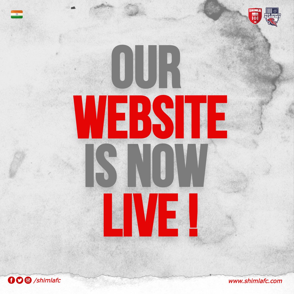 We are live !

shimlafc.com

#shimlafc #shimla #Live #websitelaunch #today #wednesdaythought #WednesdayMotivation
