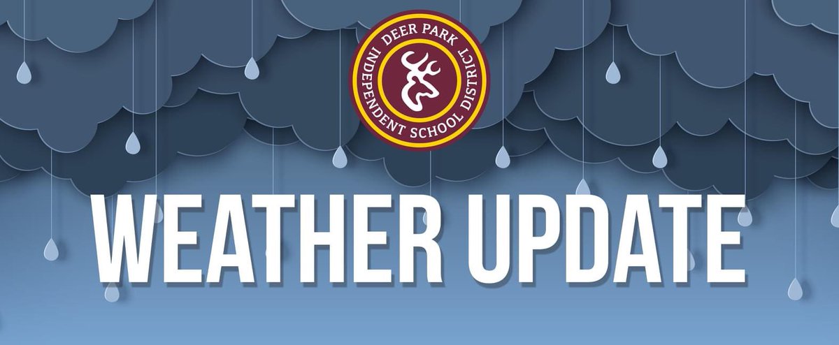 DPISD's tweet photo. School is closed for all DPISD students on Thursday and Friday, Feb. 18-19.  All extracurricular events and practices are also canceled. Employees should not report for duty unless contacted by a supervisor. More details at https://t.co/0VaRTMAbaG. https://t.co/zeZcgAiBGc