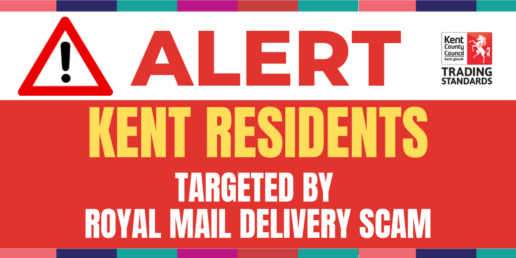 #ScamAlert⚠️We have received more reports of fake delivery emails from Royal Mail. They claim a package is being sent to you &amp; a shipping fee needs to be paid. If you receive this email, do not click on any links. Forward to report@phishing.gov.uk and then delete.
@KentPoliceECU
