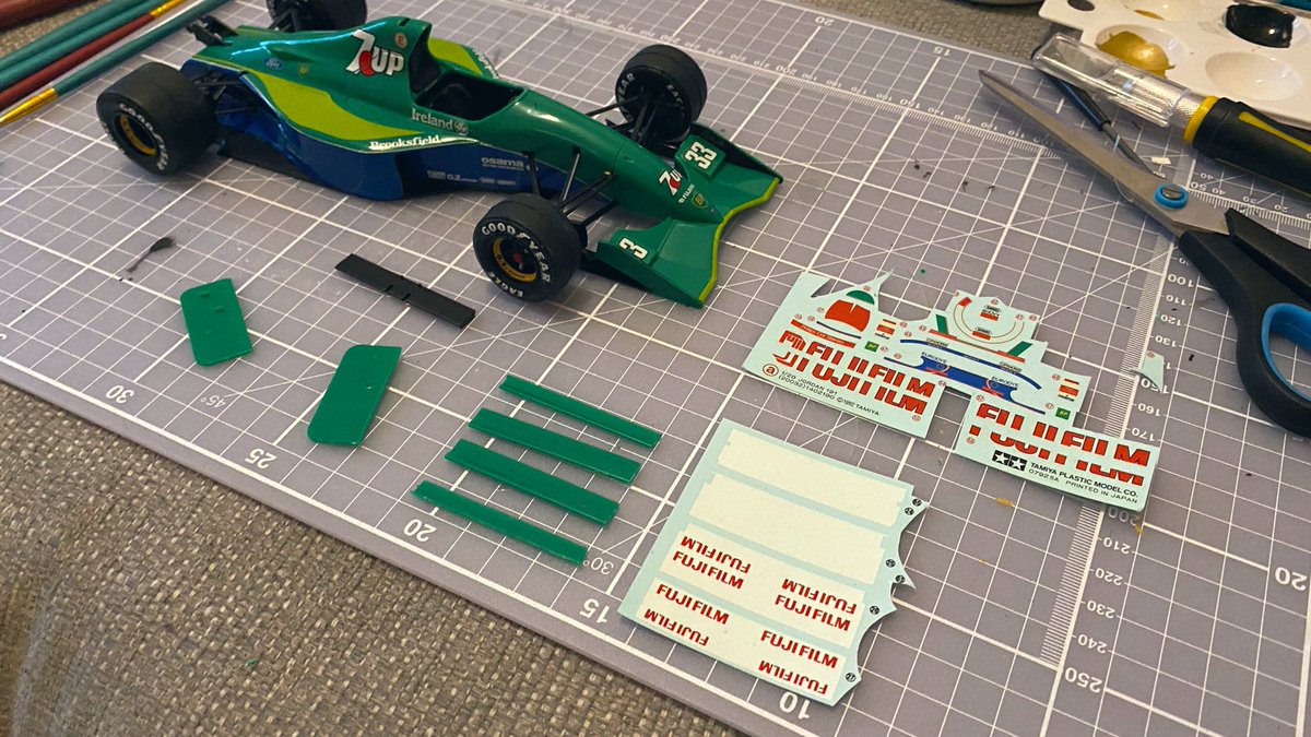 Rear wing time ft. Lots of Fujifilm decals 