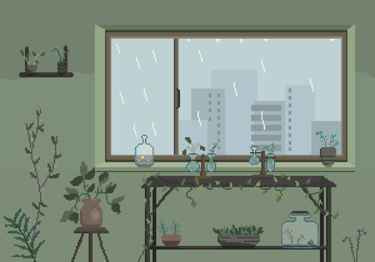 sorayagreen's tweet photo. La ventana de la alquimista.

Los consejos y críticas constructivas son bienvenidas 😊

Advices and critics are appreciated!
#pixelart https://t.co/Hz3zMwxMCu