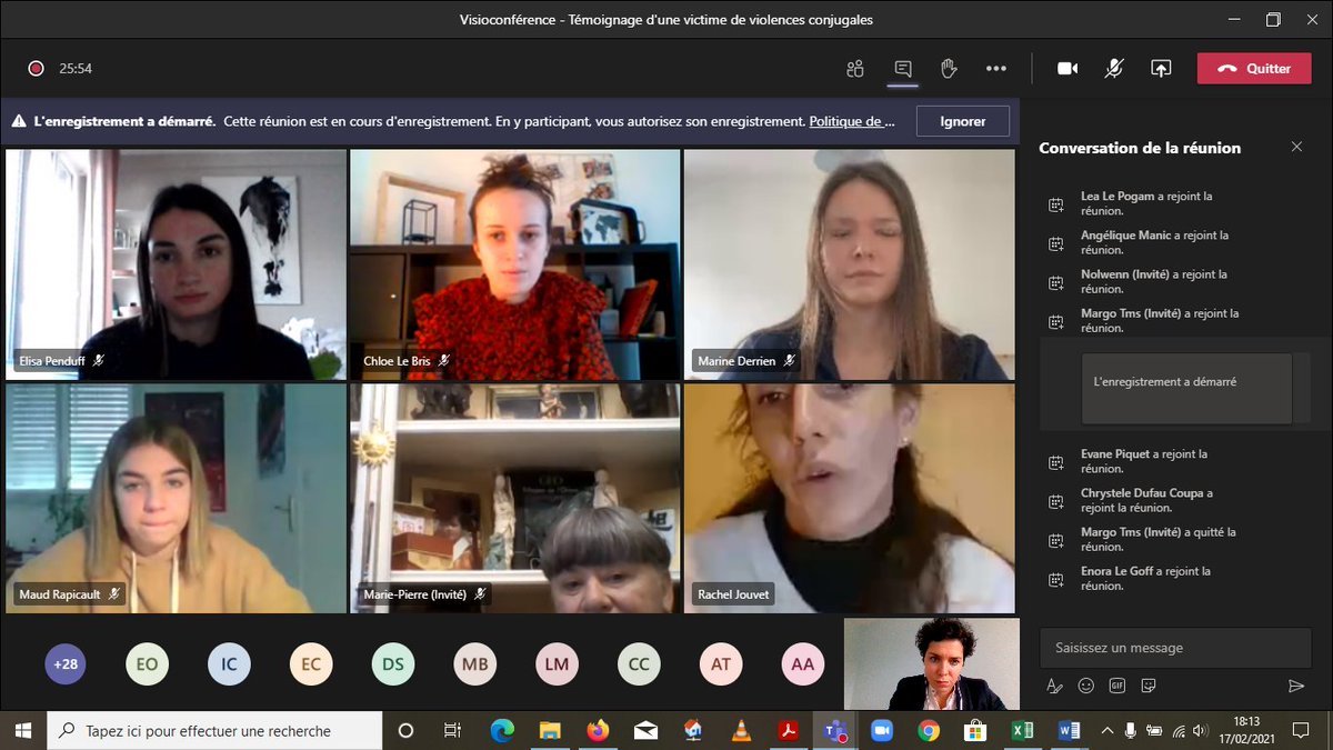 Très heureuse de participer à la première conférence de la semaine dédiée à la lutte contre les violences conjugales.  #ViolencesConjugales <a href="/UBS_universite/">UBS_universite</a>