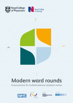 The <a href="/RCPLondon/">RCP</a>’s Modern Ward Rounds report gives practical advice and checklists to improve ward round delivery.  We are pleased to have been able to contribute to this.
rcplondon.ac.uk/projects/outpu…