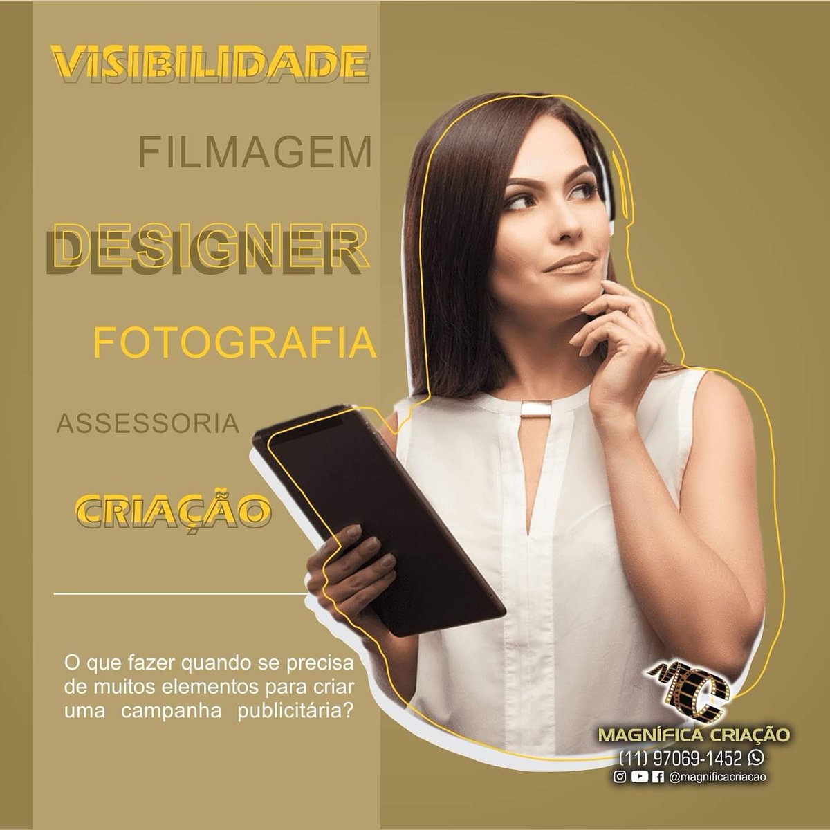 MagnificaStudio's tweet image. A melhor forma de fazer aquilo que não conseguimos é contratar um profissional.
#profissional 
#publicidadeepropaganda 
#itatiba