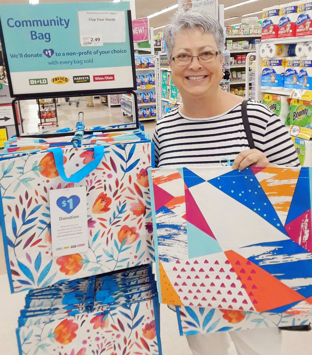 For the month of February, Katie's Krops will receive a $1 donation from each purchase of the $2.50 reusable Community Bag at the <a href="/BILOSuperSaver/">BI-LO SuperSaver</a> located at 975 Bacons Bridge Road, Summerville SC. Stop by &amp; pick up your bag today &amp; help us #endhunger.