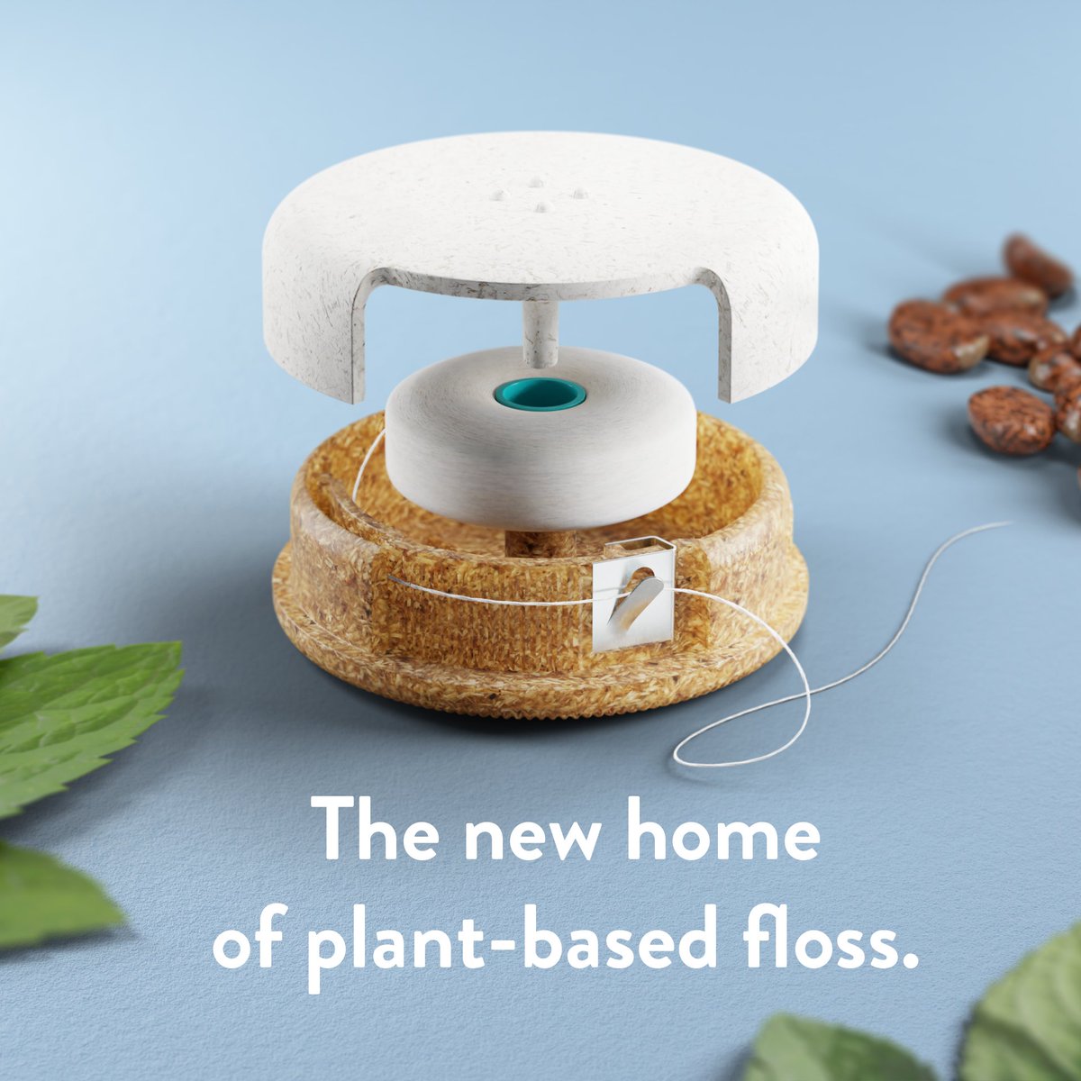 tio_care's tweet photo. @espiekermann maybe this is a nice addition to your tiobrush 🦷💙 our plant-based vegan dispenser &amp; floss system! Now online on Kickstarter https://t.co/66AGBWedHa