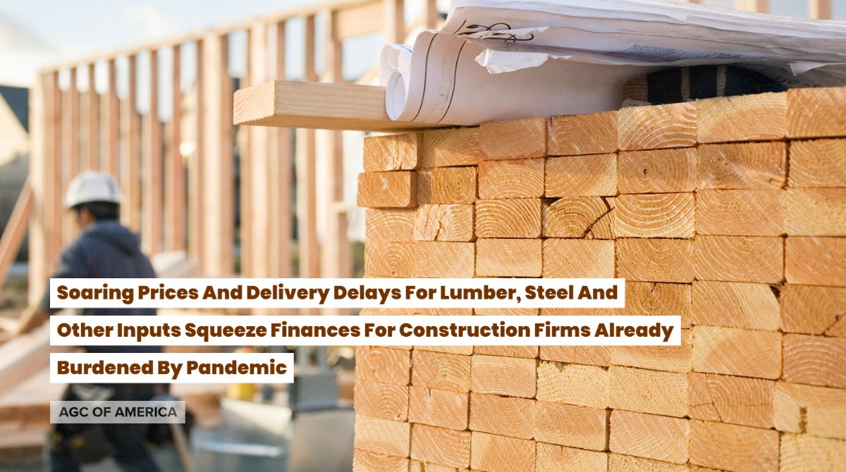 AGCofA's tweet image. #Construction material prices are soaring - some to record-setting levels (hint: lumber and steel). Access our full analysis of the latest Producer Price Index (PPI) 👉agc.org/news/2021/02/1…
