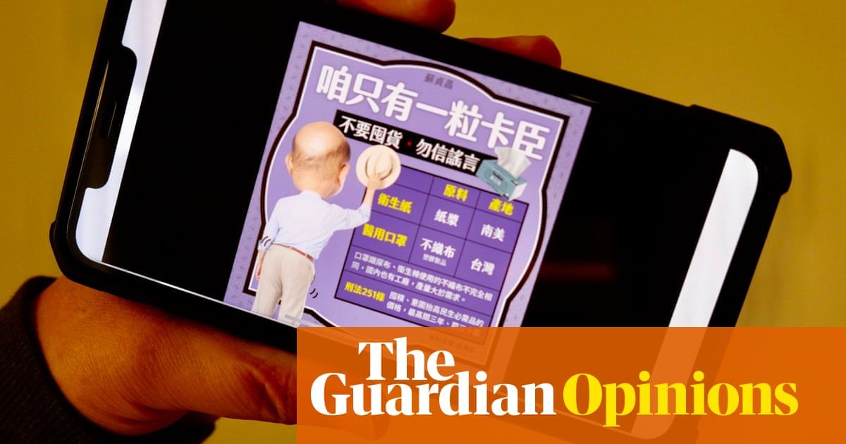 dahlmkt's tweet photo. Humour over rumour? The world can learn a lot from Taiwan’s approach to fake news | Arwa Mahdawi https://t.co/DZiZGkGLp9 https://t.co/tvk4tB45yG