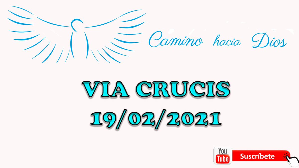 Pues, Dios mediante, estaré en el canal rezando el Via Crucis con quien se una el viernes a las 22:00. #Cuaresma2021 @princesatesa1 @SubTutelaDei @Manoletinayole @PDeclan @floresconencant @AveCorMariae