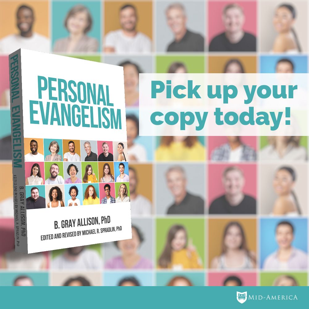 MABTS's tweet photo. Personal Evangelism is a new resource from @MABTS Derived from nearly 50 years of classroom instruction and real-life application. it is highly pragmatic. Order today! https://t.co/BHfQKHjTxq
.
.
.
#evangelism #discipleship #training #GreatCommission #MidAmerica #Jesus @NAMB_SBC https://t.co/XOpDtGdhIB