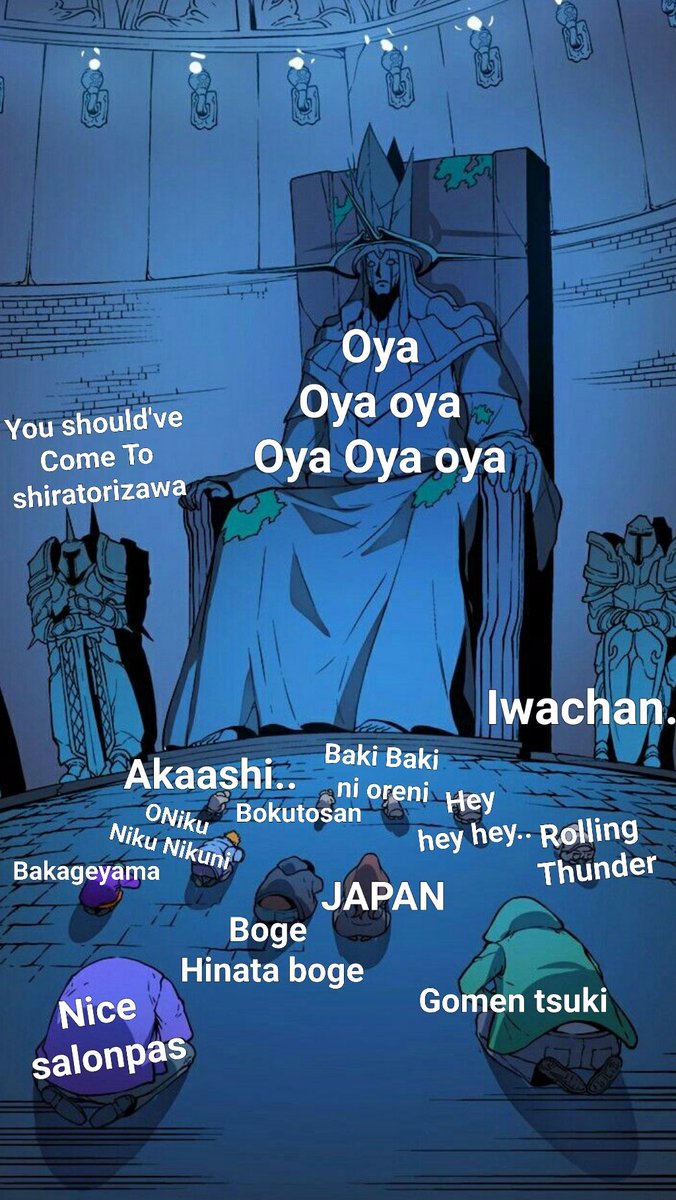 HAIKYUUFESS's tweet image. *hq WARNING SPOILER jaga jaga

Kedengeran ga?