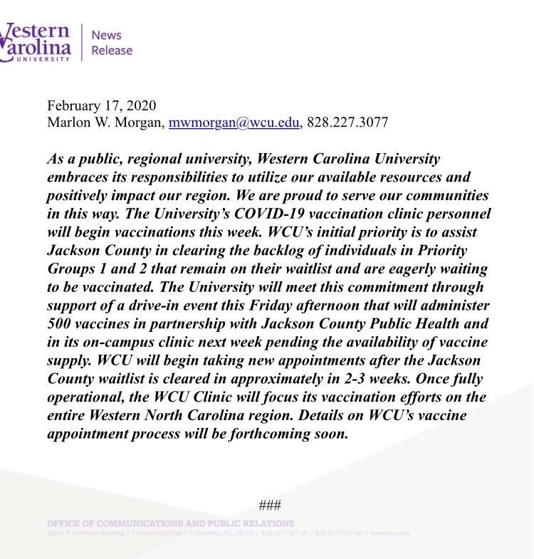 Western Carolinian tweet media
