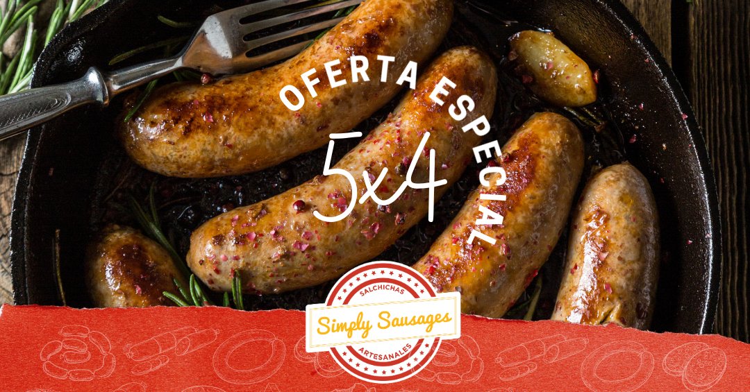 SausagesMX's tweet photo. ¡Atentos! Oferta especial 5x4 sólo con el cupón: SIMPLY. Conoce los pasos y condiciones para esta promoción en 👉https://t.co/8qhI0g20j1👈 Válido hasta el 22 de Febrero #FelizMiercoles #cupones #descuento #5x4 #promocion #sausagesmx https://t.co/mJ8VgV6qlw