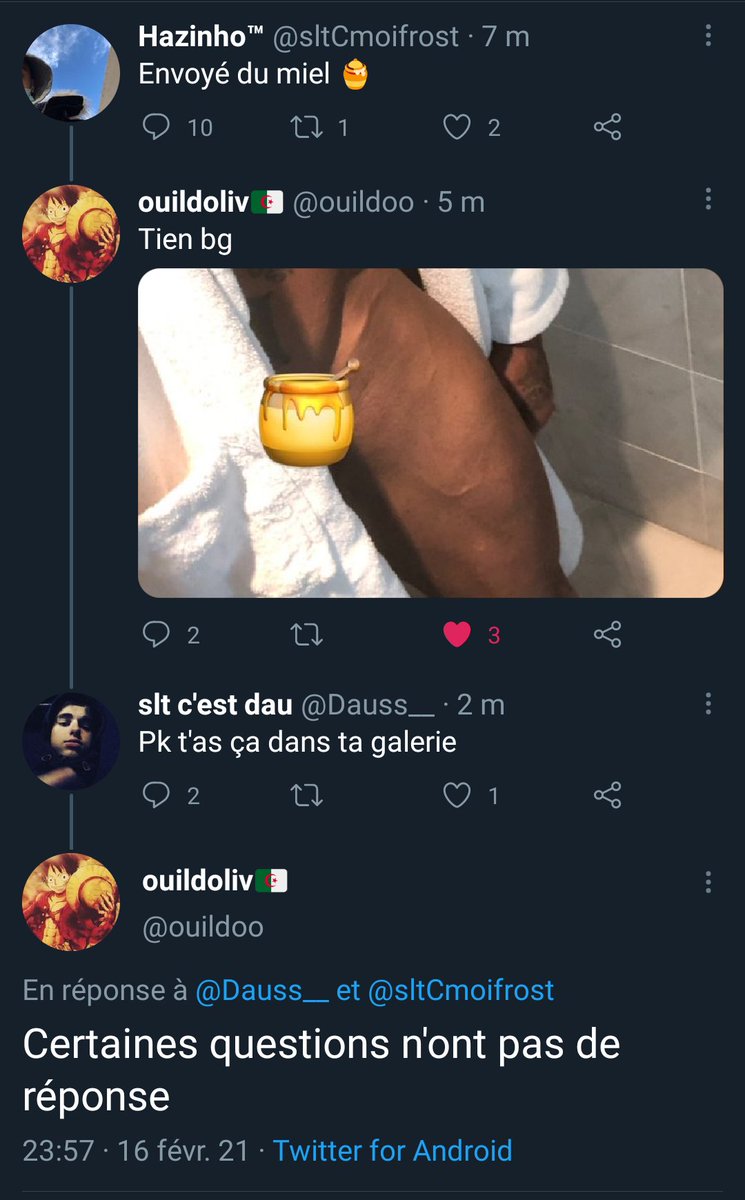 Bonjour/bonsoir déjà avant toute chose ce Thread comme tout les autres Thread de la honte c'est du 100% second degré ! Ceci étant dit commençons 